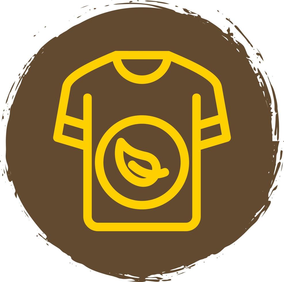 conception d'icône vecteur chemise eco