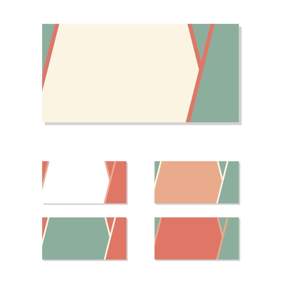 arrière-plan coloré de formes abstraites, lignes courbes de couleur. modèle de conception vecteur