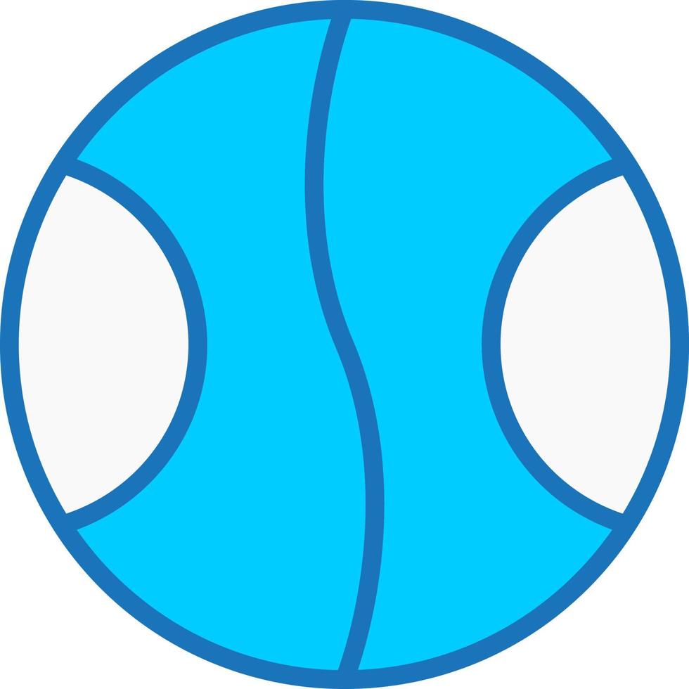 icône de vecteur de balle de tennis