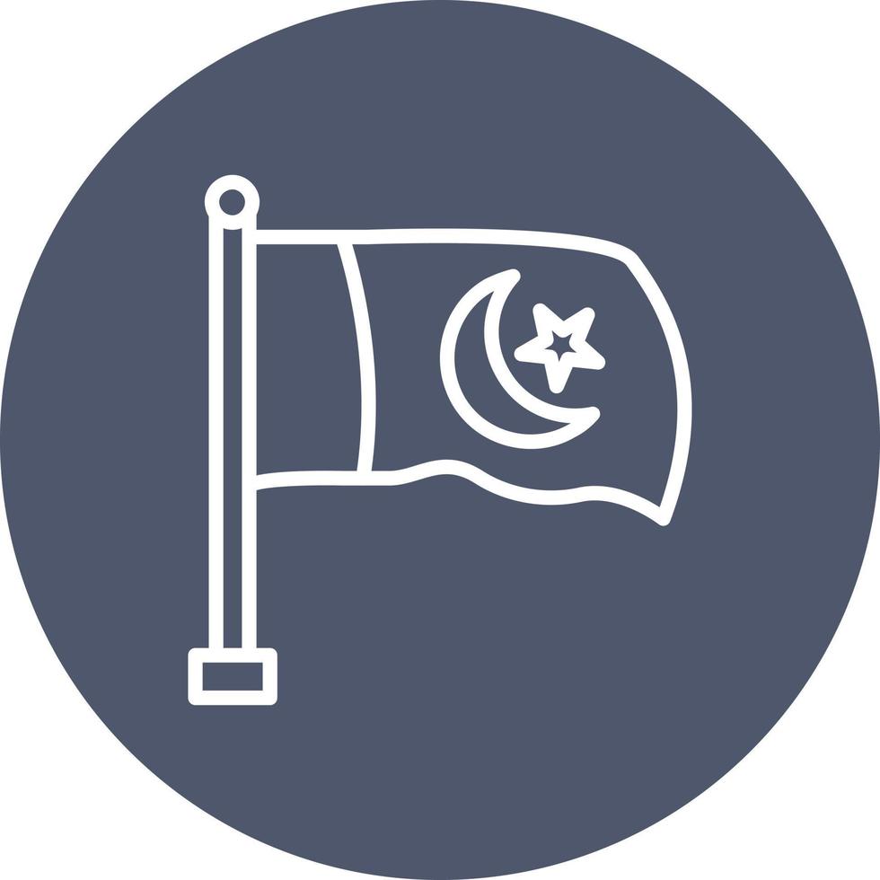 icône de vecteur de drapeau du pakistan