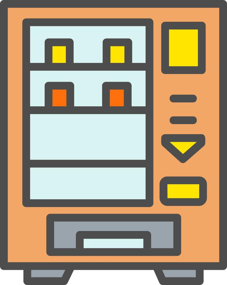 icône de vecteur de distributeur automatique