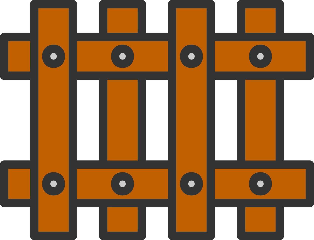 conception d'icône de vecteur de clôture