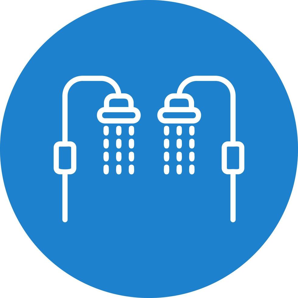 conception d'icône de vecteur de douche