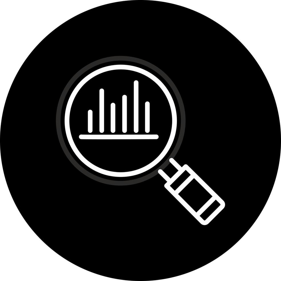 icône de vecteur d'analyse