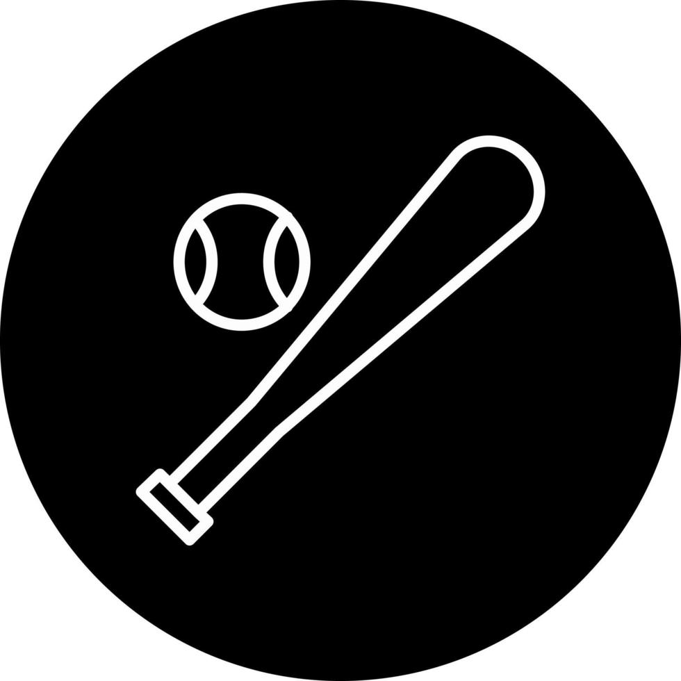 icône de vecteur de baseball