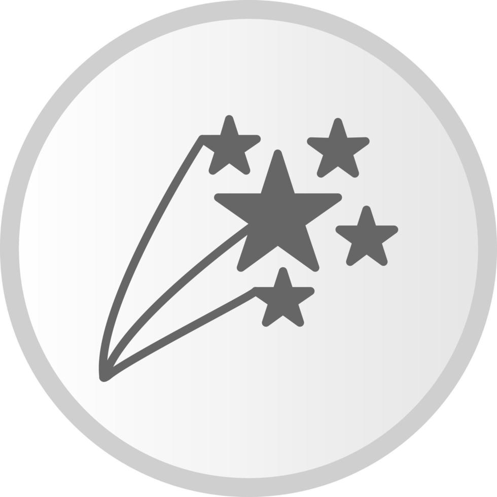 icône de vecteur étoile filante