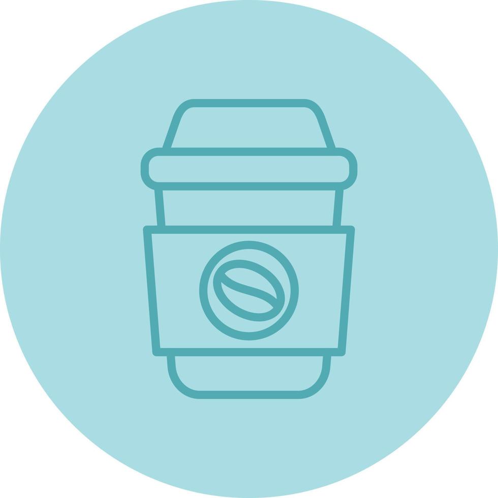 icône de vecteur de tasse de café