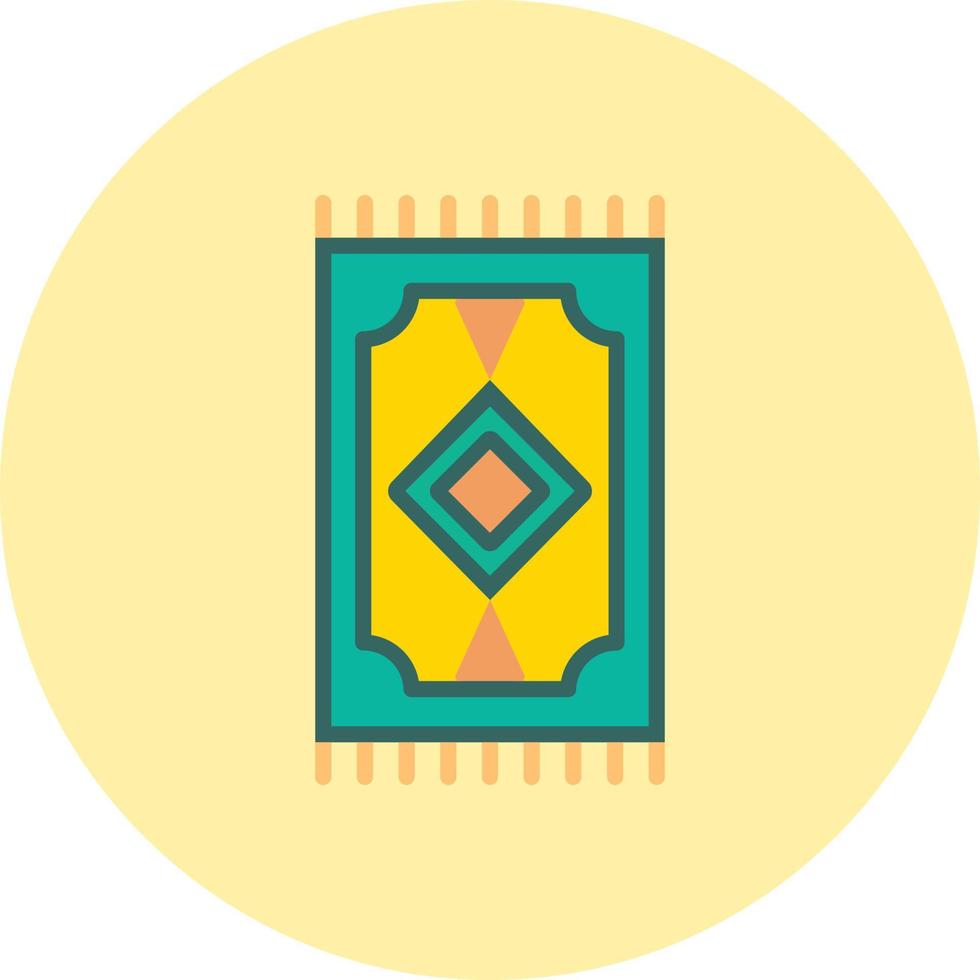 icône de vecteur de tapis