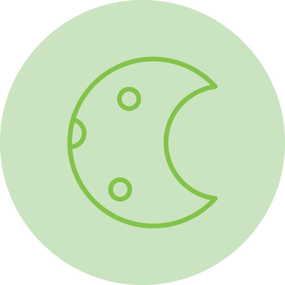 icône de vecteur de phase de lune