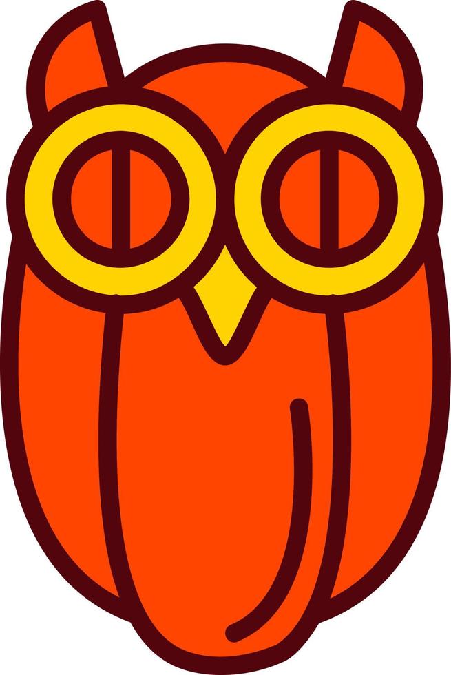 icône de vecteur de hibou