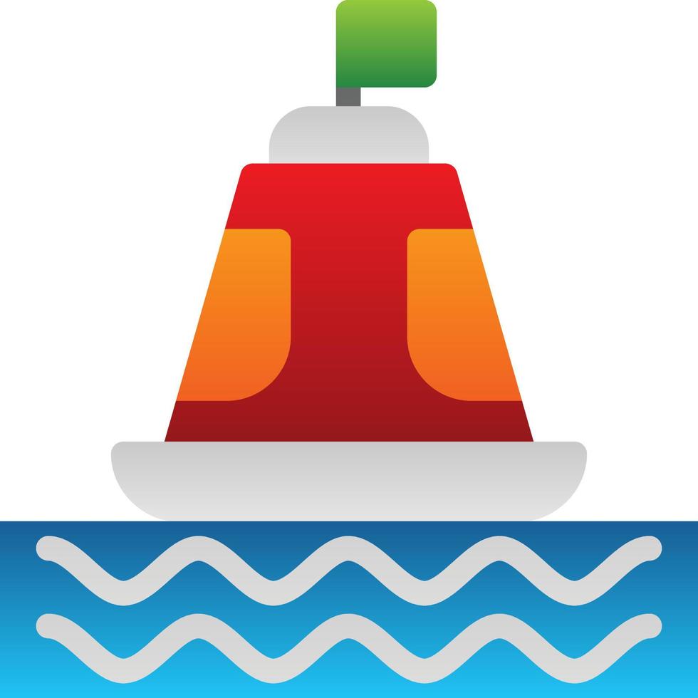 conception d'icône de vecteur de bouée