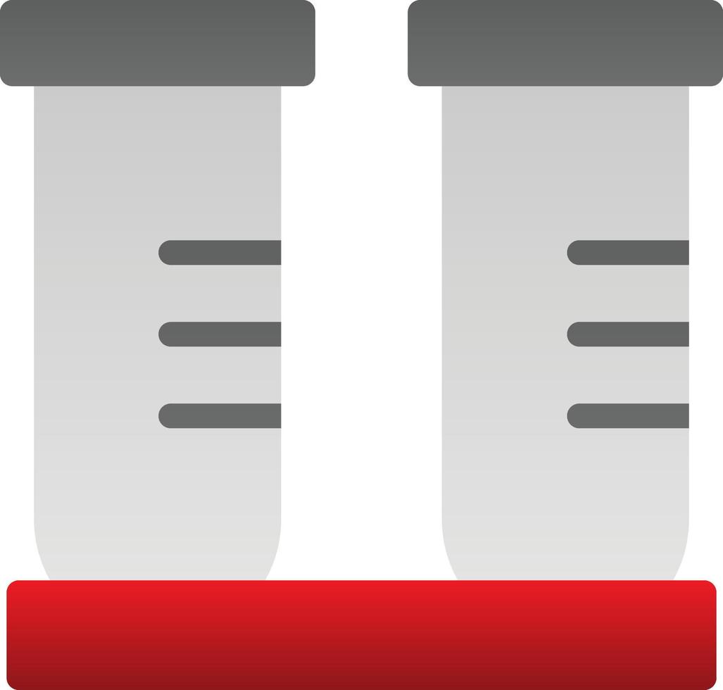 conception d'icône de vecteur de tube à essai