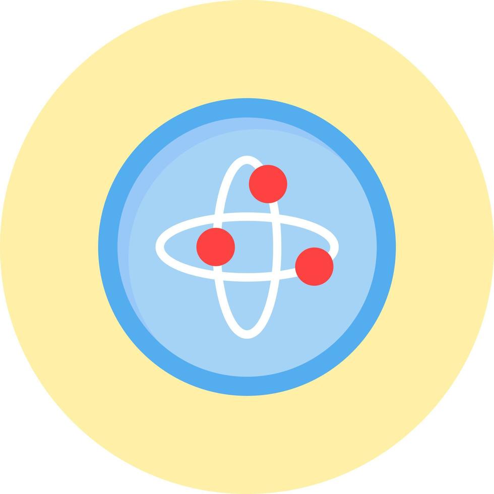 icône de vecteur atomique