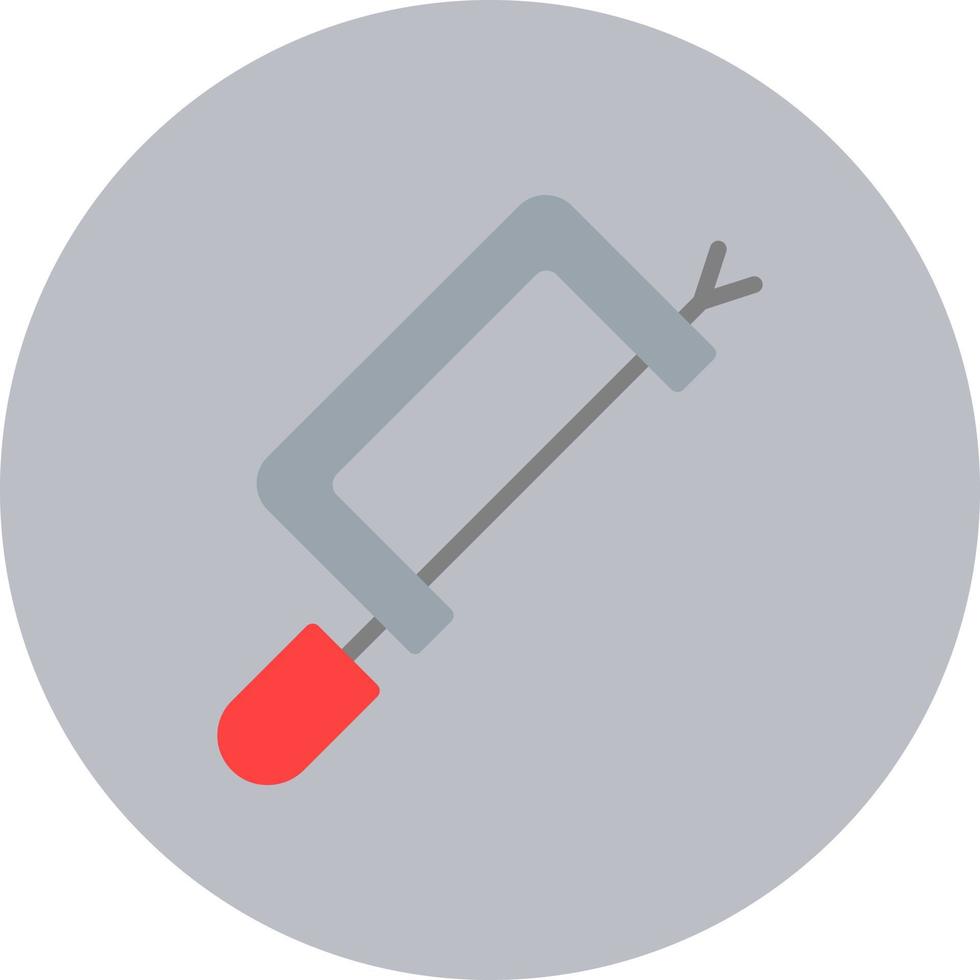 icône de vecteur de scie à métaux