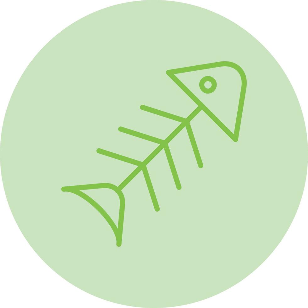 icône de vecteur de poisson pourri