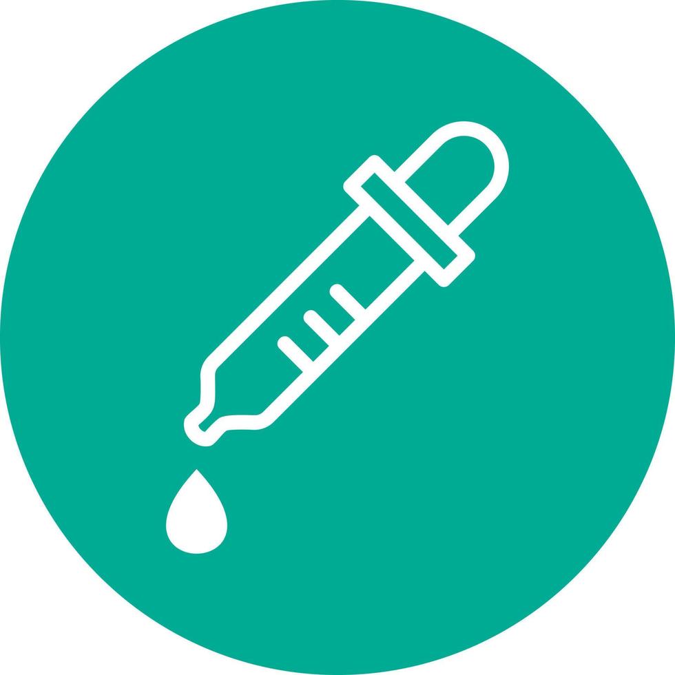conception d'icône vecteur compte-gouttes