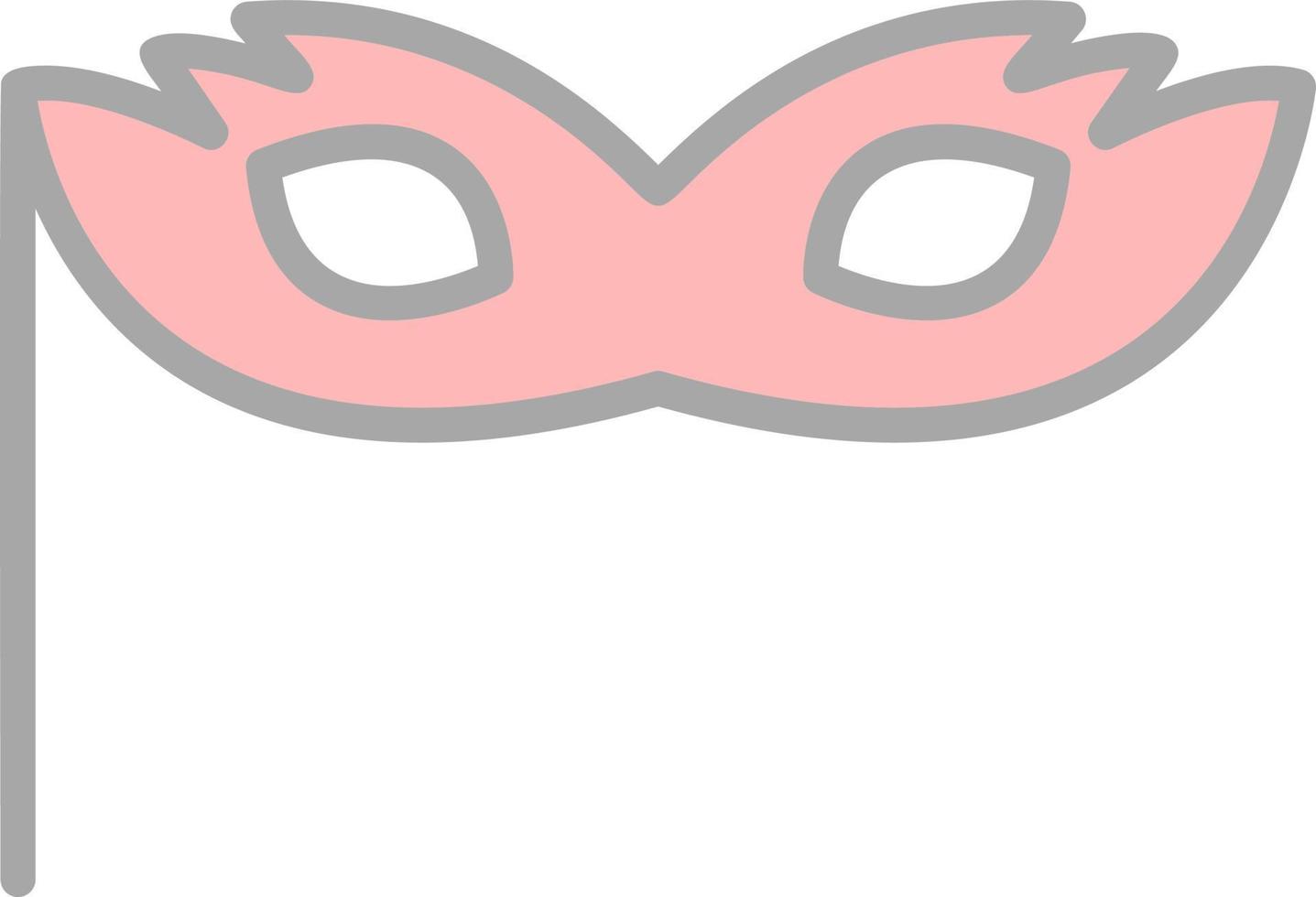 conception d'icône de vecteur de masque pour les yeux