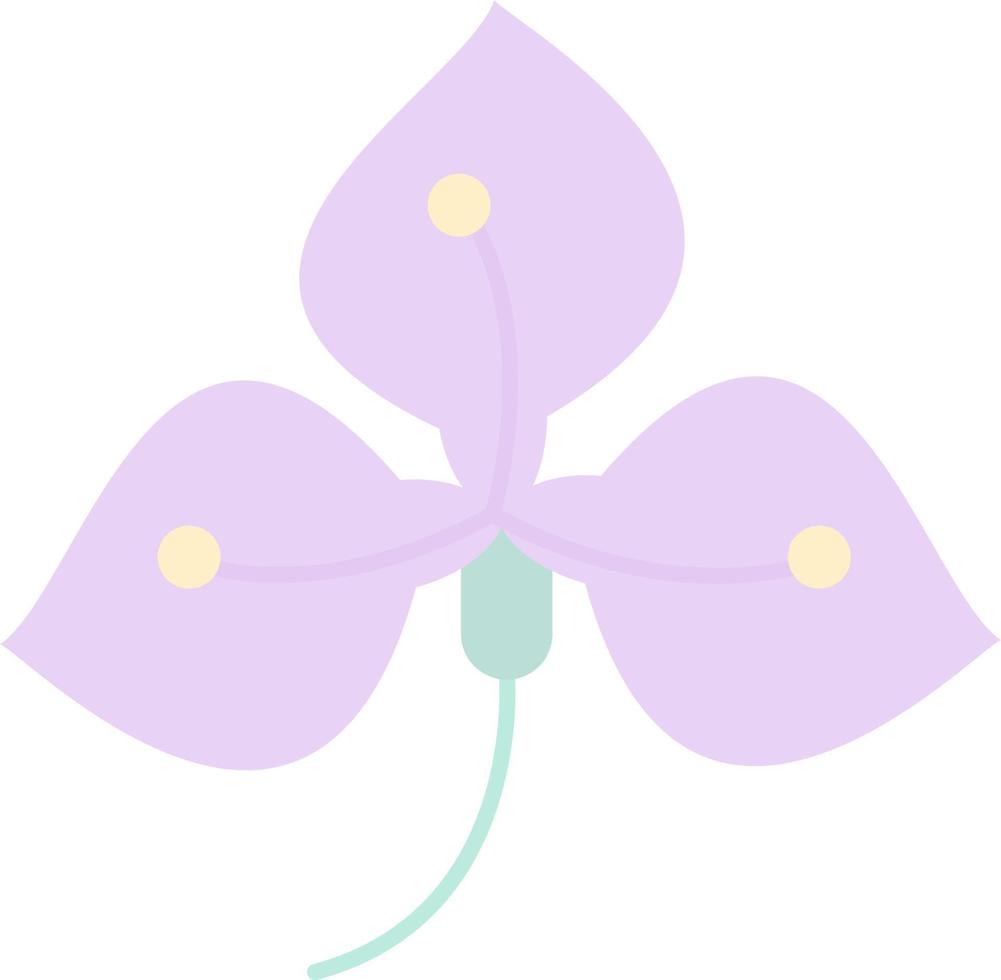 conception d'icône vecteur iris