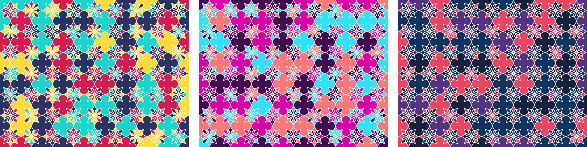 conception de modèle abstrait. vecteur de conception de fond. motif textile et tissu moderne. beau motif de tuiles.