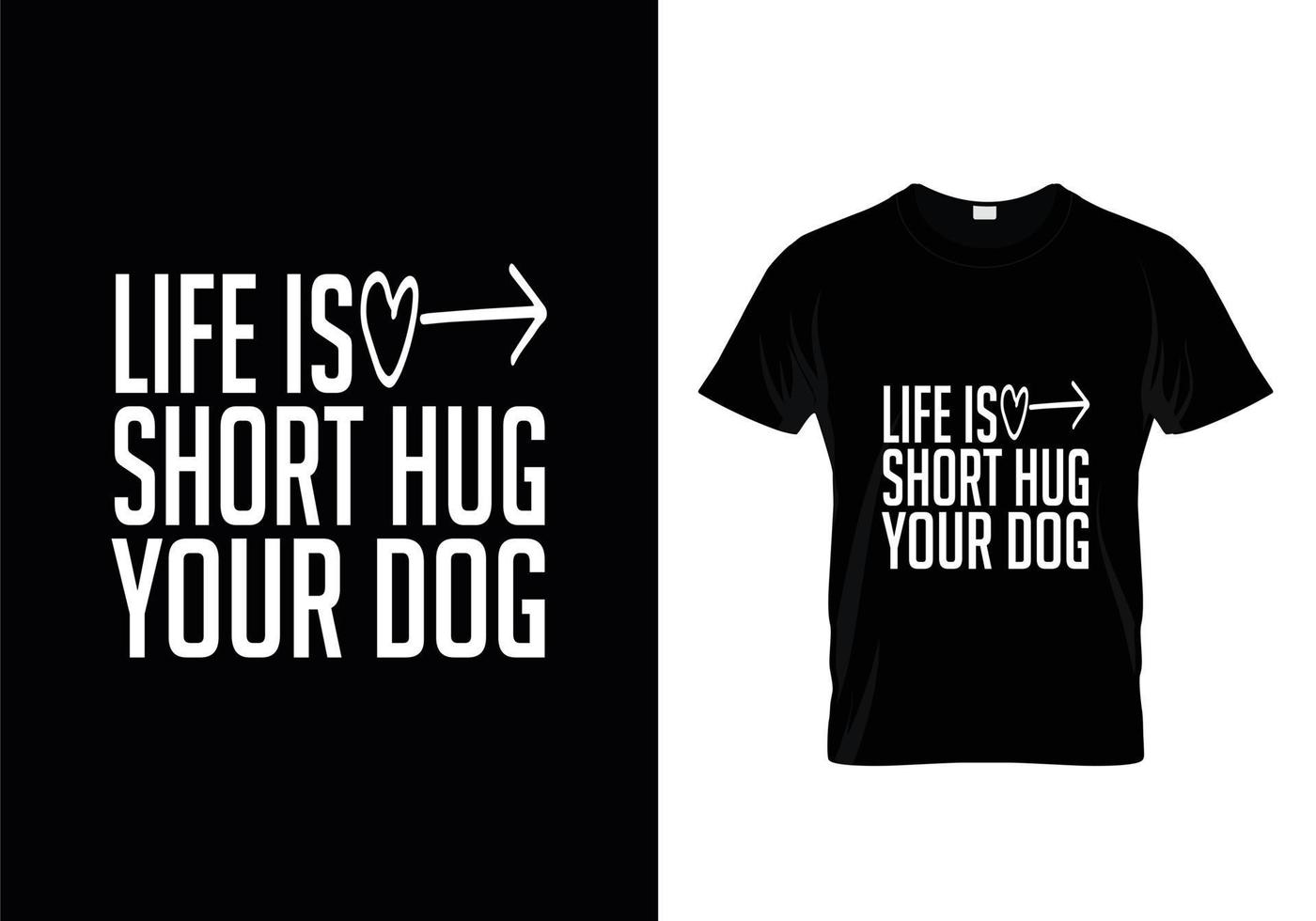 conception de t-shirt pour chien. conception de patte pour les amoureux des chiens. dire - mon chien pense que je suis génial. vecteur