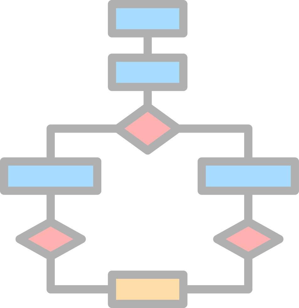 conception d'icône de vecteur de processus