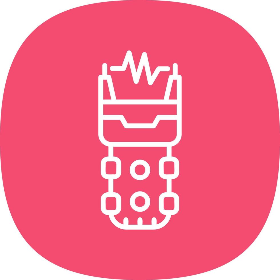 conception d'icône de vecteur de pistolet paralysant