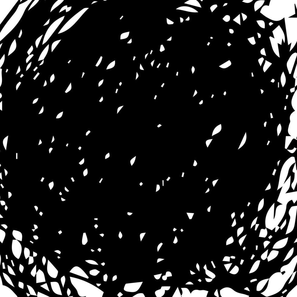 fond de gribouillis dessiné à la main. abstrait monochrome doodle. illustration vectorielle vecteur