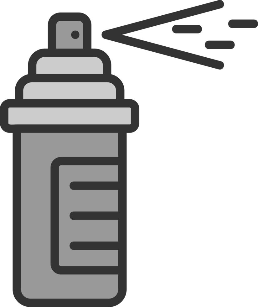 conception d'icône vectorielle de spray au poivre vecteur