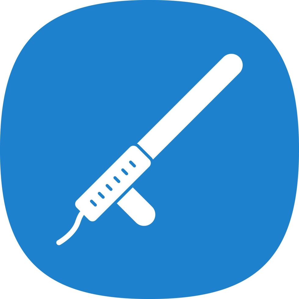 conception d'icône de vecteur de bâton