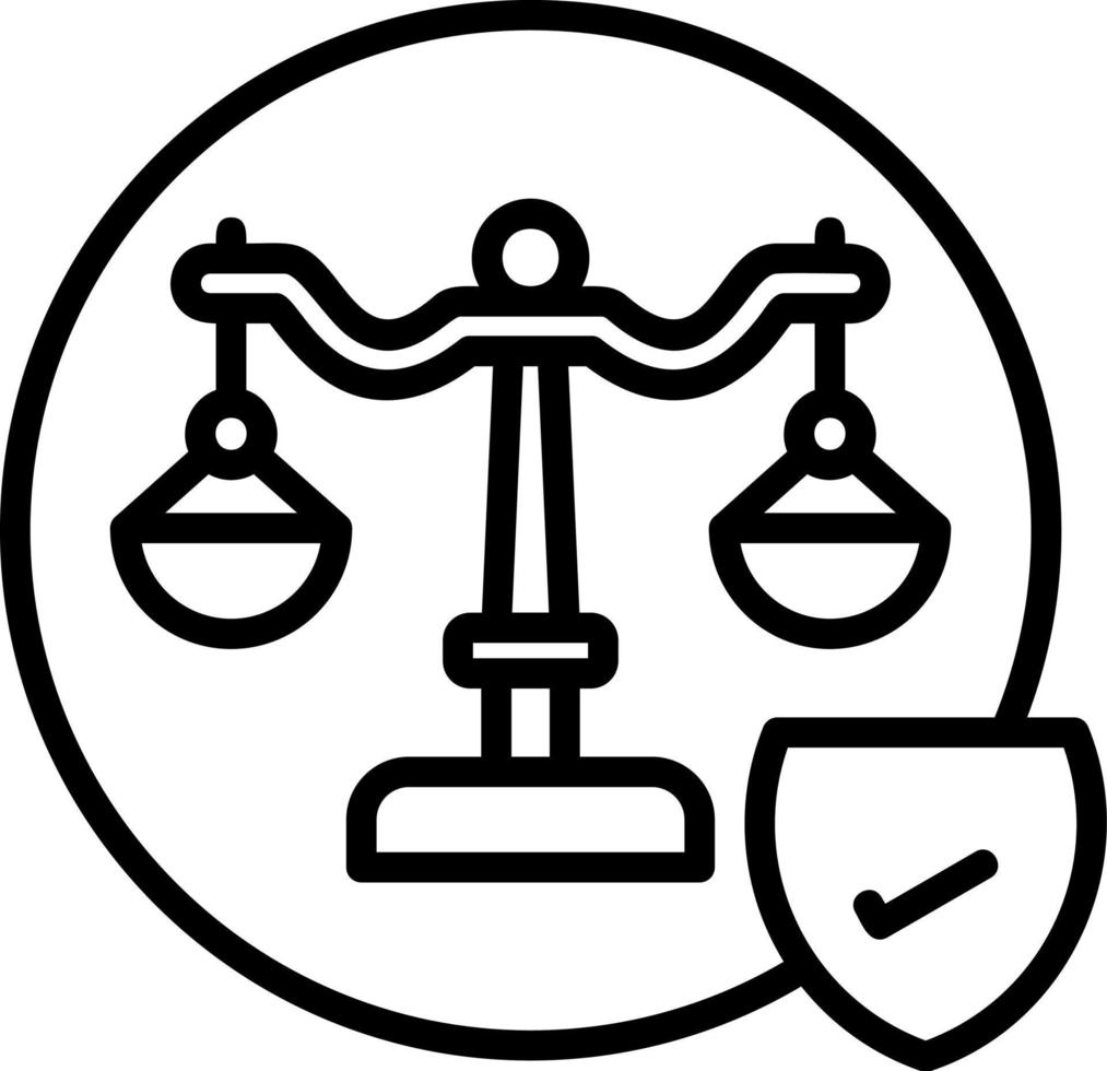conception d'icône vectorielle de mouvement droit civil vecteur
