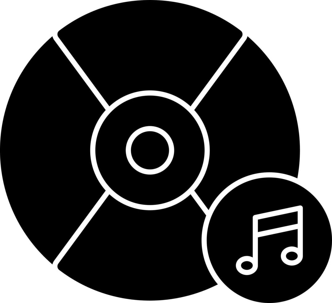 conception d'icône de vecteur de chanson