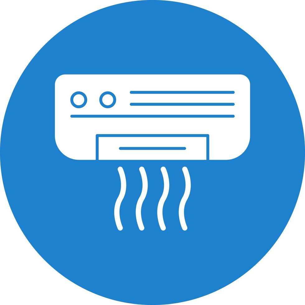 conception d'icône de vecteur de climatiseur