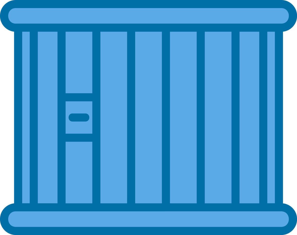 conception d'icône de vecteur de prison