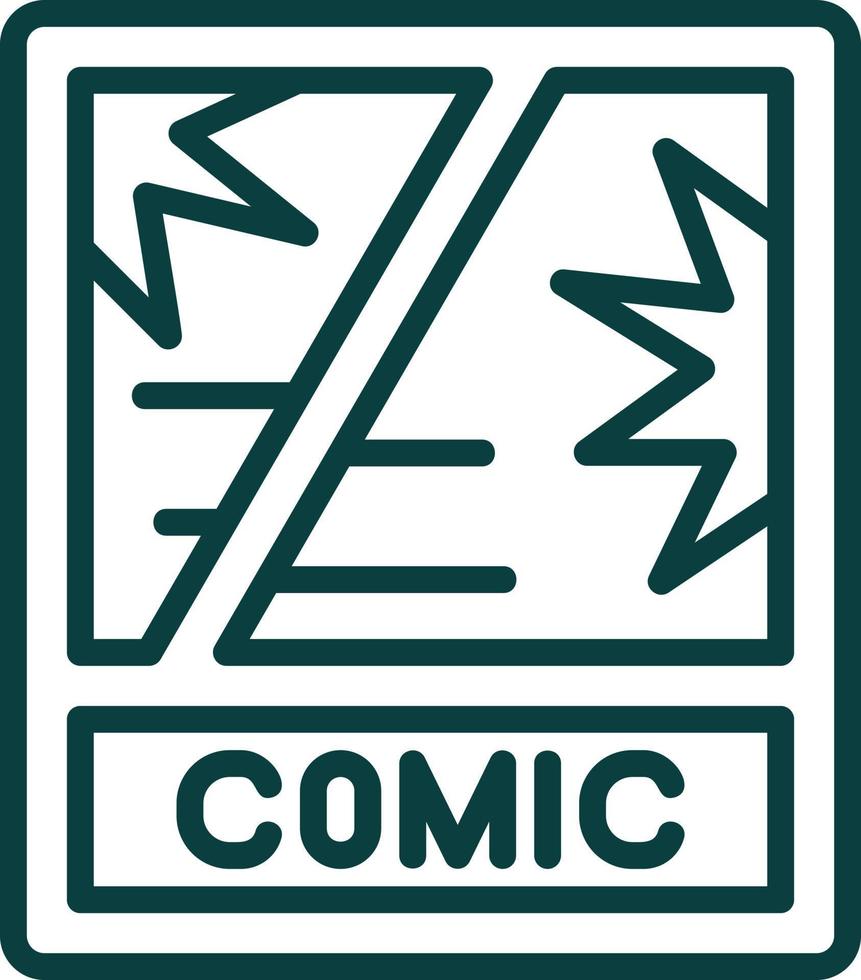 conception d'icône de vecteur de bande dessinée