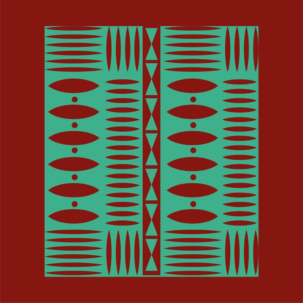 motif de forme de motif tribal. conception de motifs tribaux de la culture mondiale. conception abstraite avec motif de forme unique. motif batik élégant et futuriste. vecteur