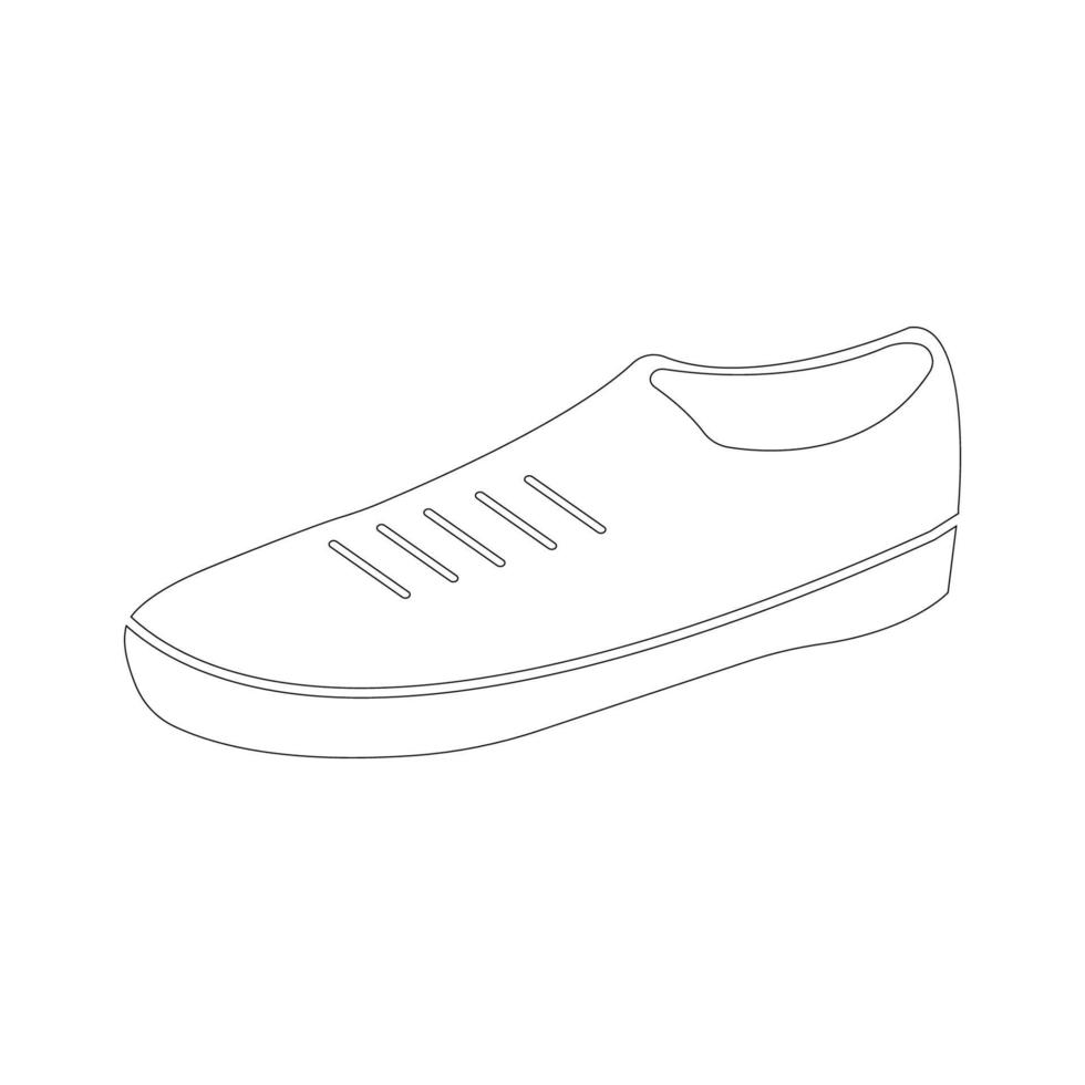 chaussures icône illustration vecteur