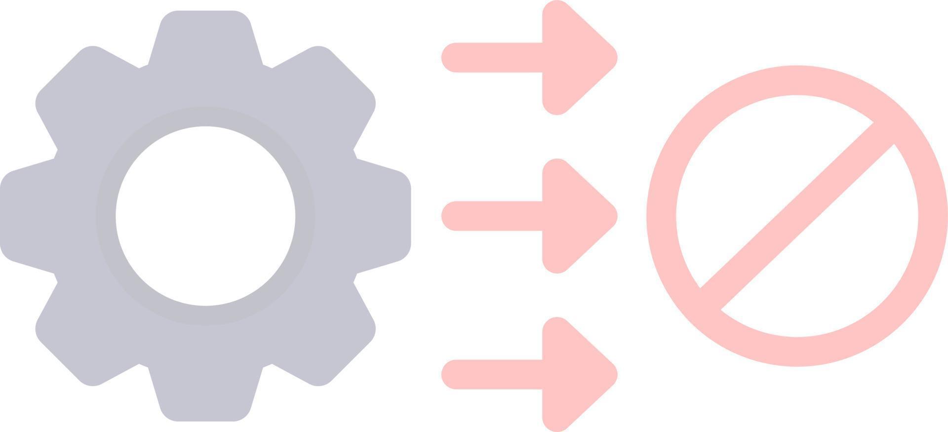 conception d'icône de vecteur de prévention