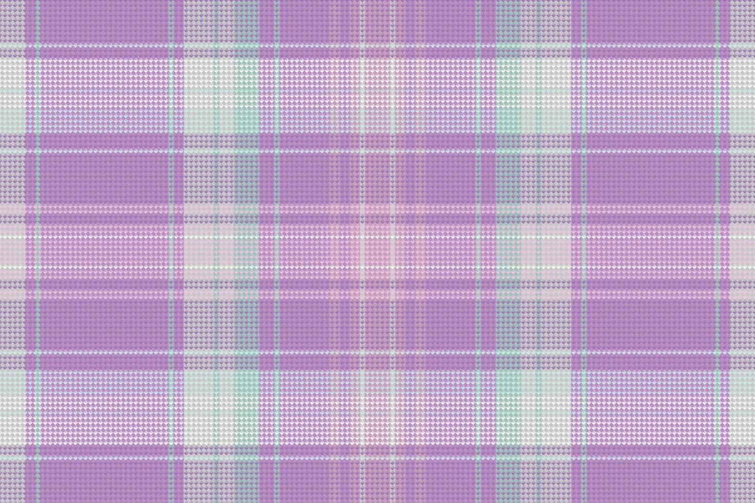 motif de couleur pastel tartan ou plaid. vecteur