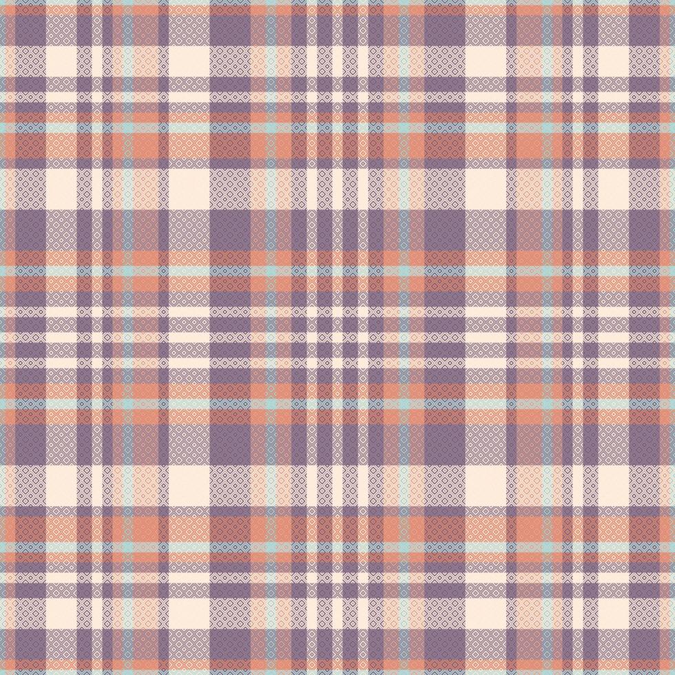 motif de couleur pastel tartan ou plaid. vecteur