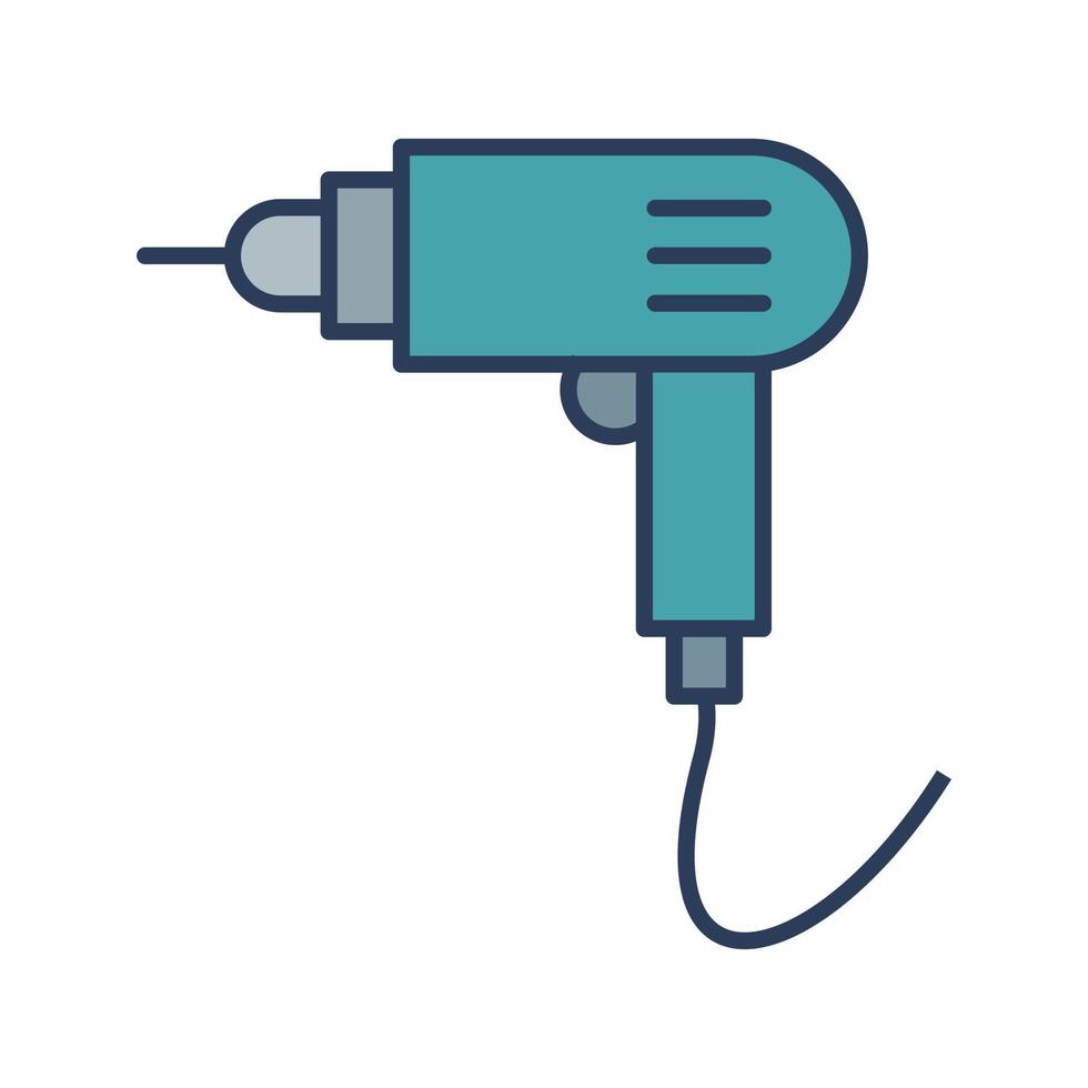 icône de vecteur de perceuse