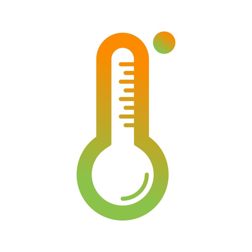 icône de vecteur de thermomètre