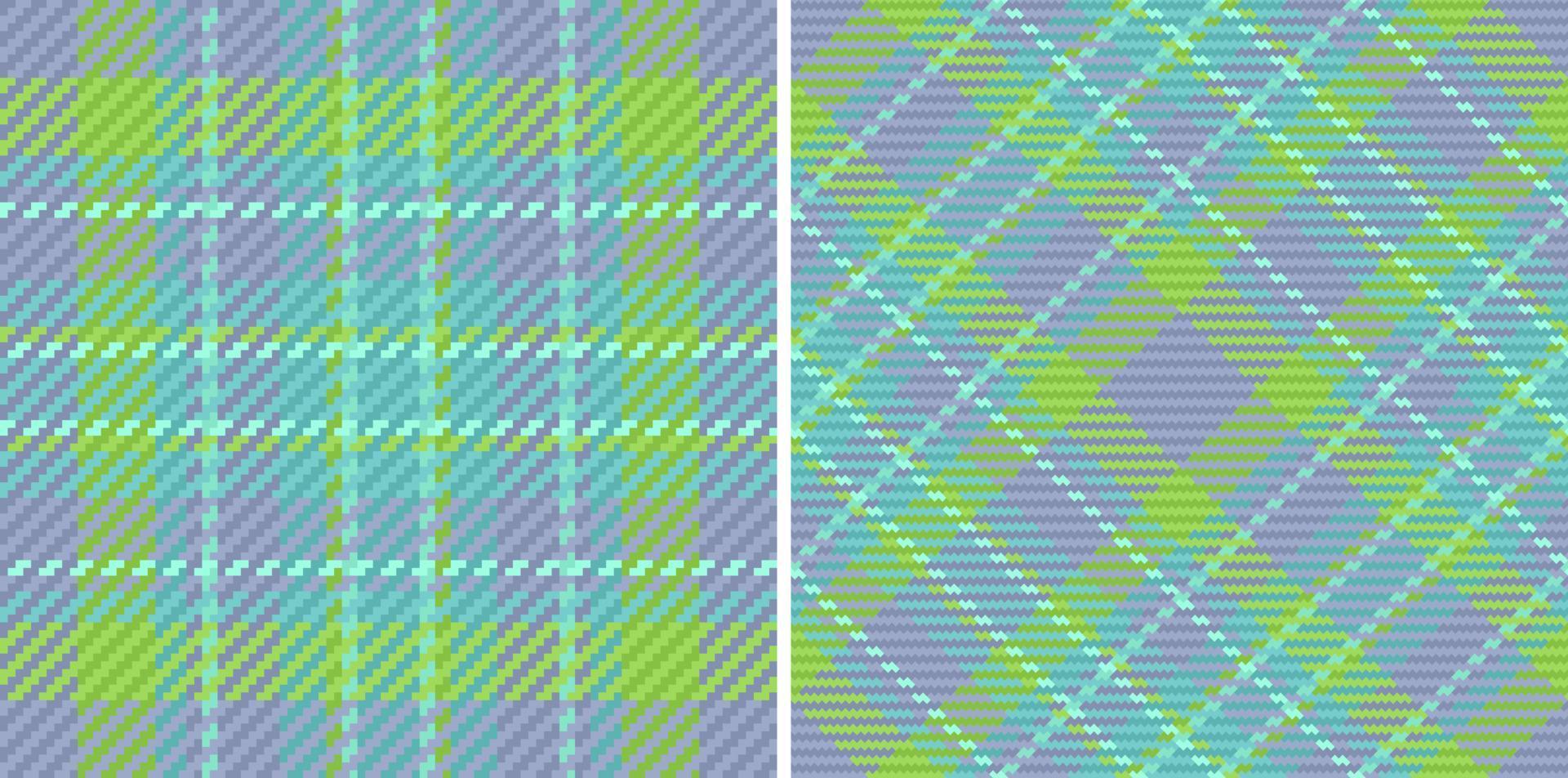 vérifier le motif de fond. textile à carreaux tartan. texture de vecteur de tissu sans couture.