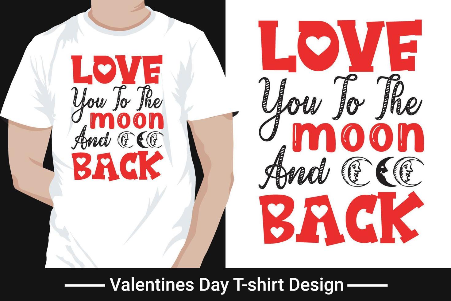 conception de t-shirt graphique, vecteur de typographie de la Saint-Valentin pour t-shirt