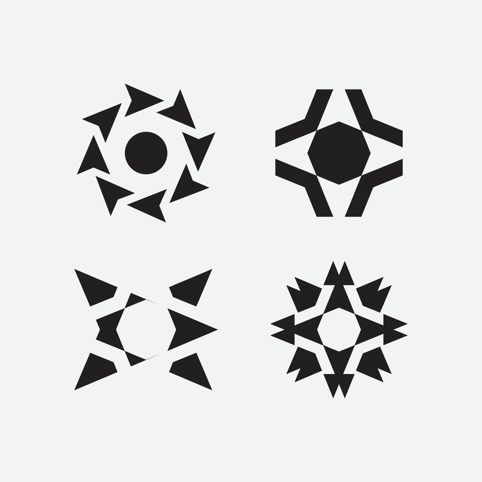 conception de logo minimale simple, logo du site Web de l'entreprise, icône, monogramme, vecteur