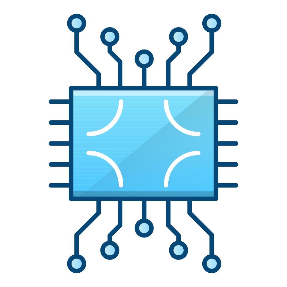 icône de circuit, adaptée à un large éventail de projets créatifs numériques. heureux de créer. vecteur