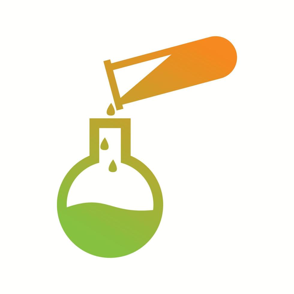 icône de glyphe de vecteur chimique de mélange unique ii