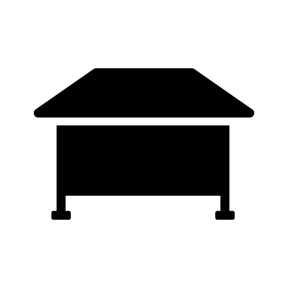 icône de vecteur de table de conférence