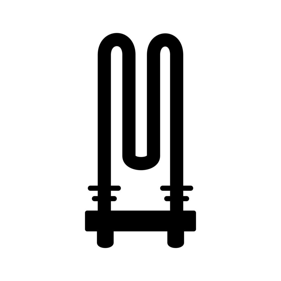 icône de vecteur d'élément chauffant