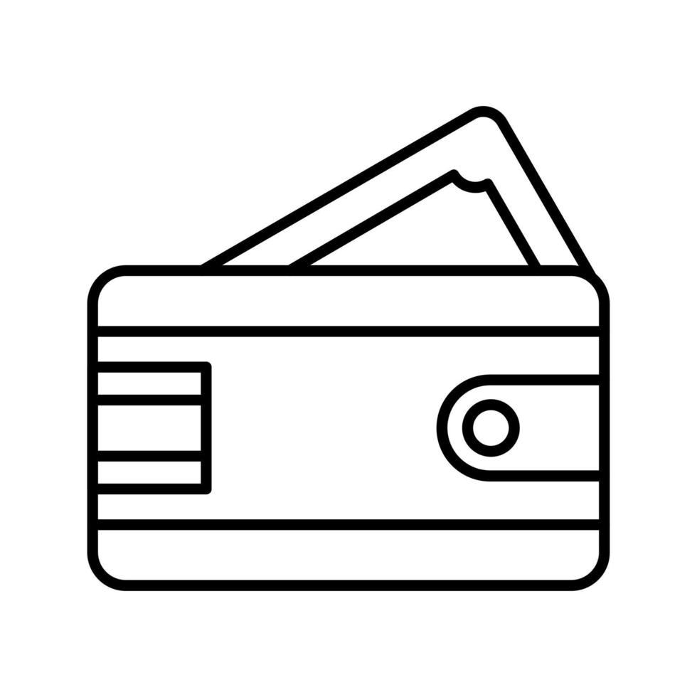 icône de vecteur de portefeuille