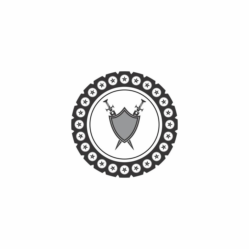 bouclier logo illustration vecteur